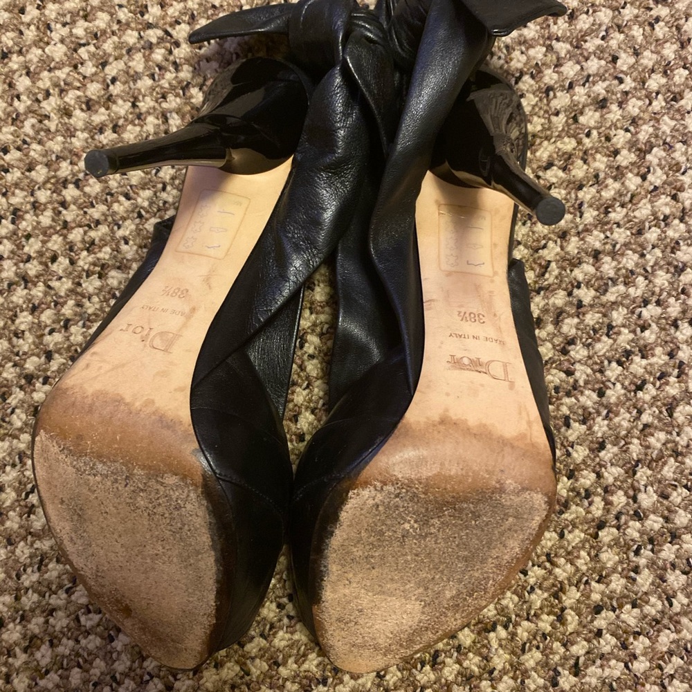 Christian Dior shoes platform sling back - Picture 7 of 13